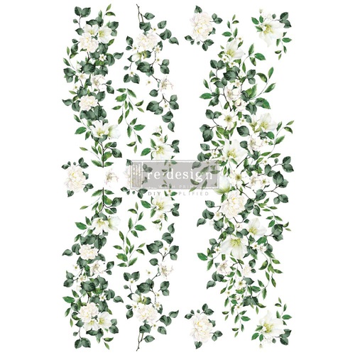 [655350656447] Decor Transfers® - Flowers On The Trellis