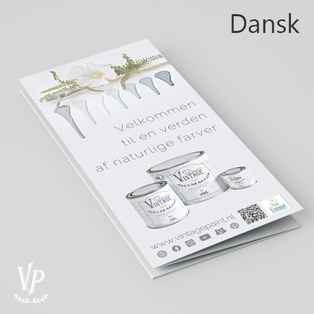 DK: Brochure - Vintage Paint - Danish 25 pcs