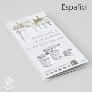 ES: Folleto - Vintage Paint - Español 25 uds 