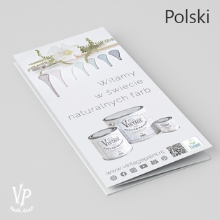 PL: Brochure - Vintage Paint - Polish 25 pcs 