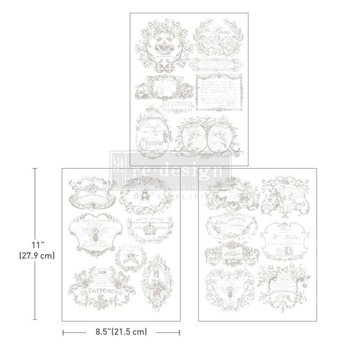 [655350662073] Middy Transfers® - Vintage Labels II