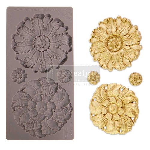 [655350661151] Décor Mould Kacha - Engraved Medallions