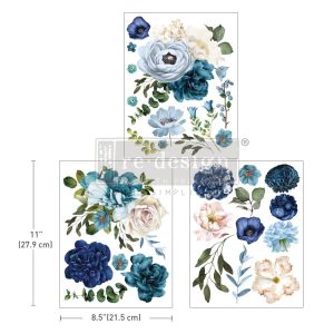 Middy Transfers® - Blue Wildflowers