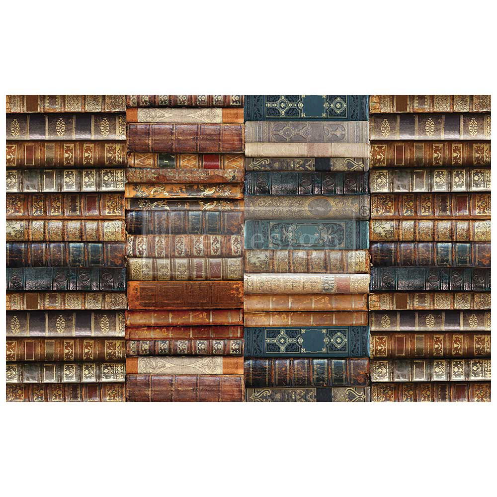 [655350665357] Decoupage Decor Tissue Paper - Bibliophile