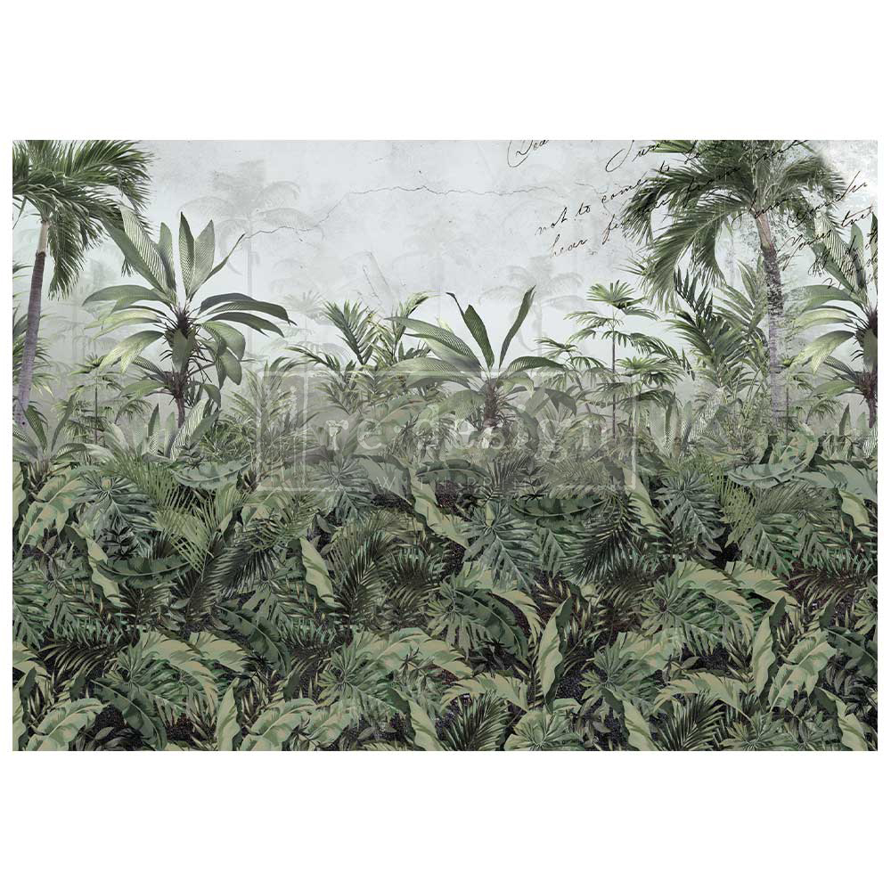 [655350666361] A1 Decoupage Fiber - Somewhere Tropical