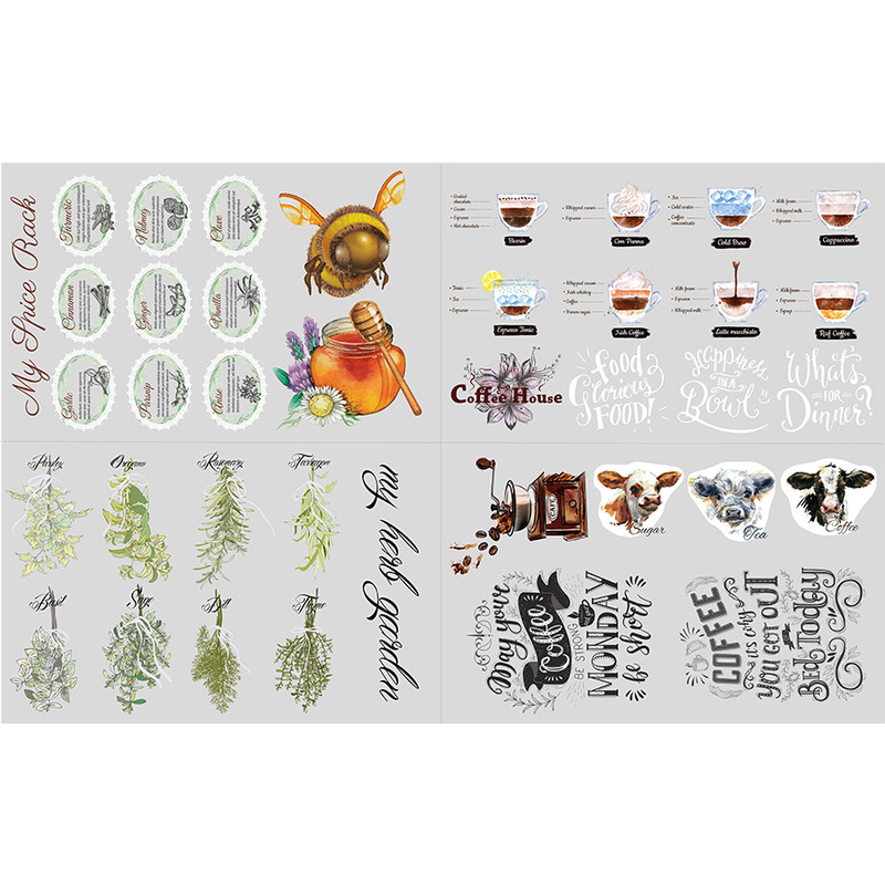 [781159900037] Hokus Pokus - My Kitchen Rules - 4 Sheets