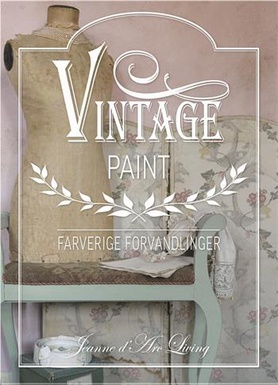 DK 2 Vintage Paint Book 160 pages Danish