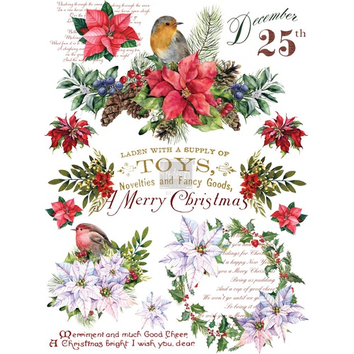[655350641894] Redesign Décor Transfers® - Christmas Greetings size 23&quot;x 33&quot;