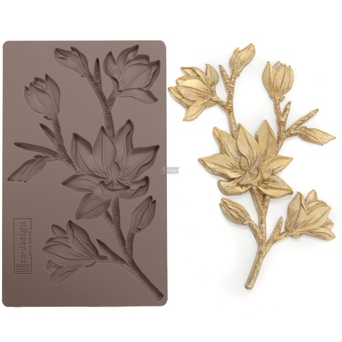 [655350643102] Redesign Décor Moulds®- Forest Flora 5&quot;x 8&quot; 8 mm thickness