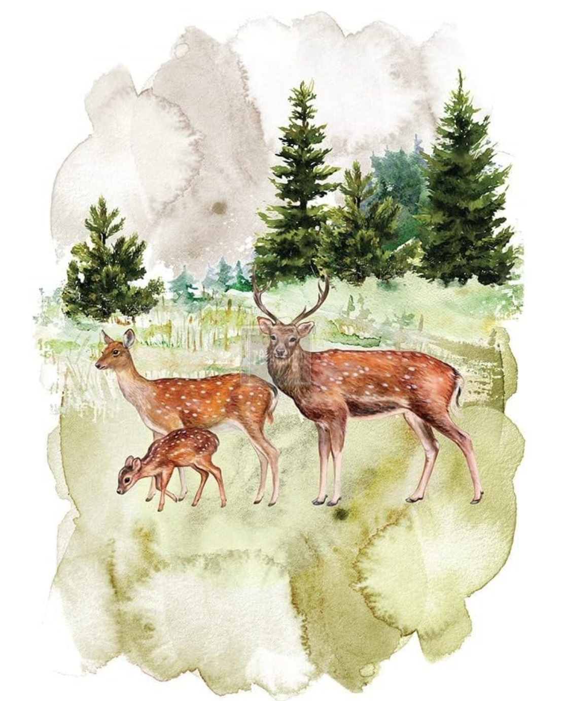[655350641832] Redesign Décor Transfers® -- Fauna size 23&quot;x 34&quot;